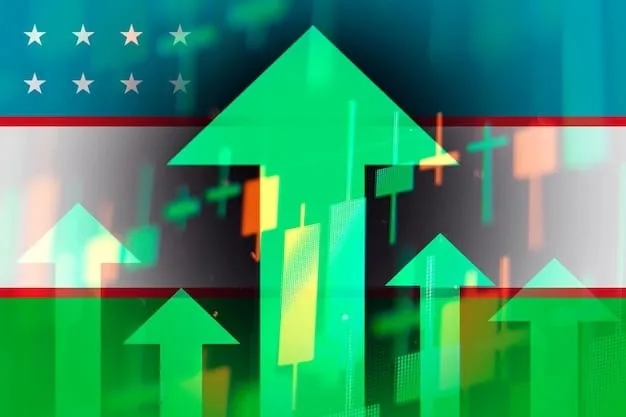 A graph showing an upward trend in interest rates with the Federal Reserve logo prominently displayed, demonstrating rising mortgage rates.
