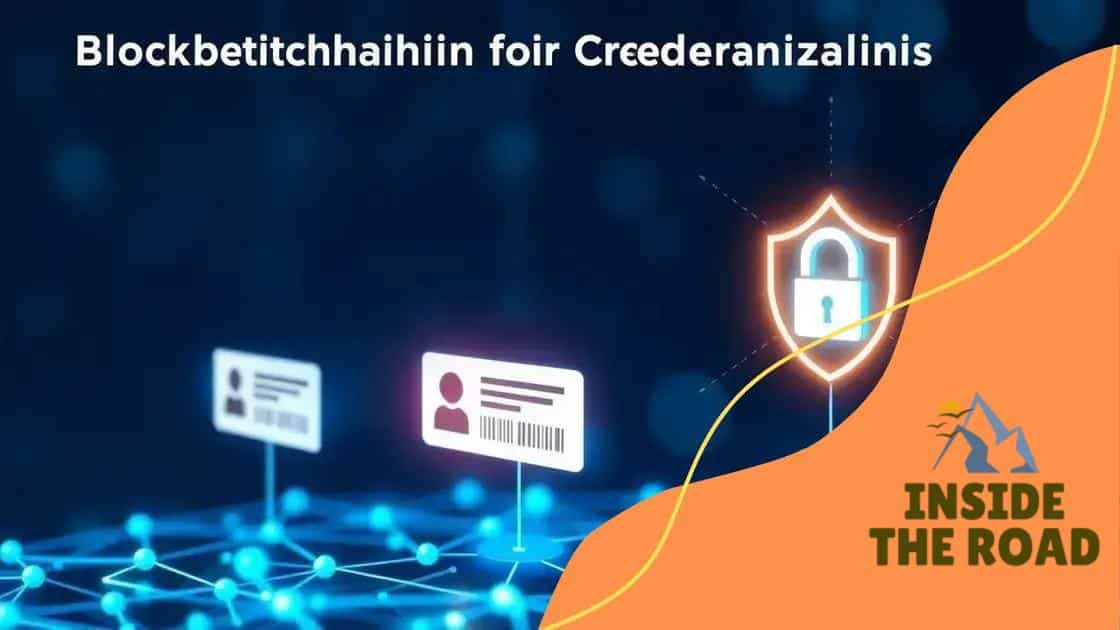 Benefits of using blockchain for credentialing