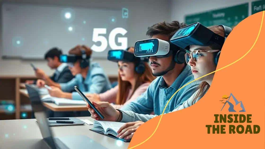 Examples of 5G applications in education