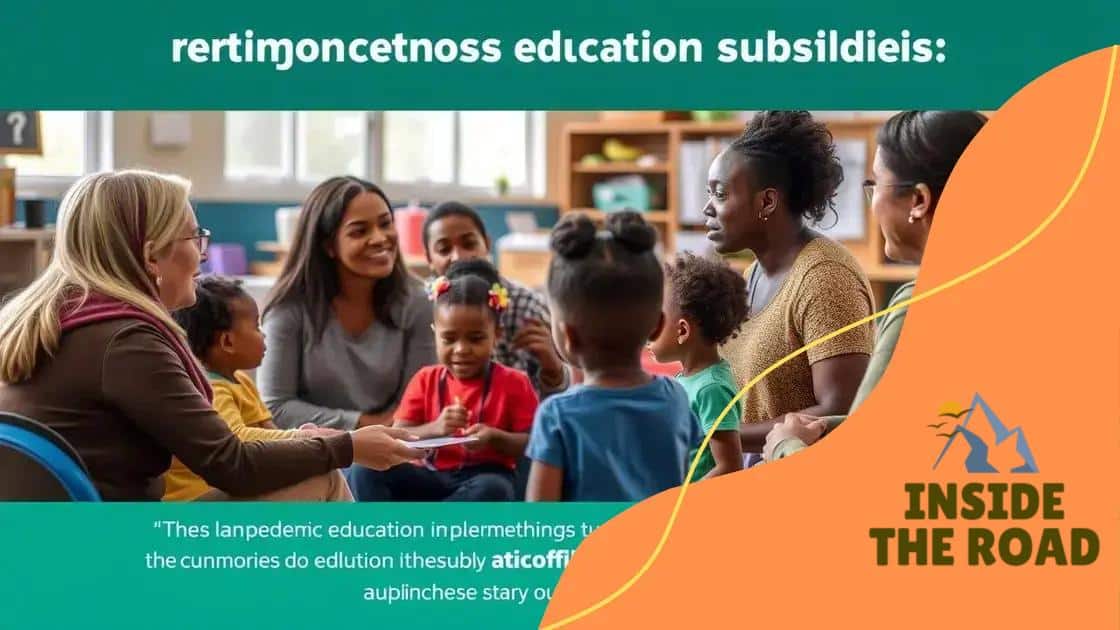 Challenges in implementing subsidies