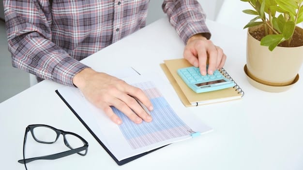 A detailed financial ledger or spreadsheet showing credit card transactions and points accumulated, with a person's hand highlighting specific entries.
