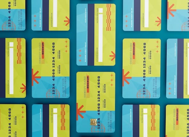 A stack of various credit cards, each representing different loyalty programs, with a subtle overlay of flight path lines and cityscapes in the background.