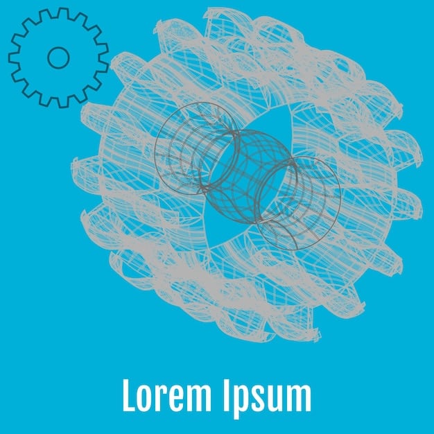 An illustrative graphic showing interconnected gears with text overlays like 