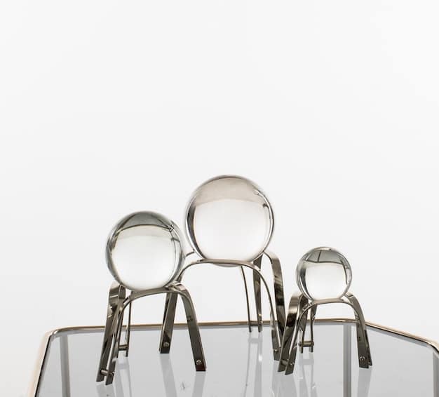 A magnifying glass hovering over complex financial charts and spreadsheets, with icons representing family generations in the background, symbolizing scrutiny of financial planning across generations.