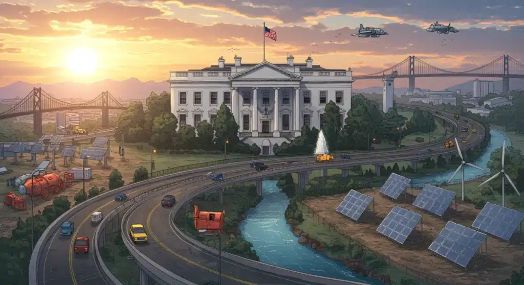 White House Unveils $500 Billion Infrastructure Spending Bill for 2026