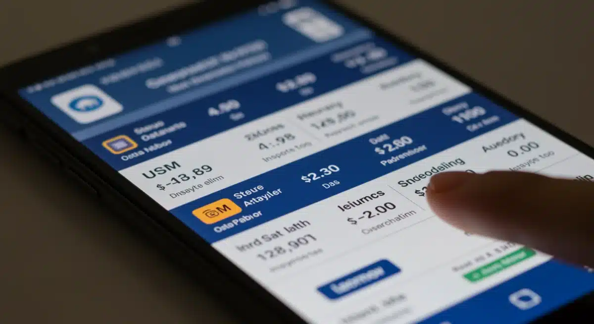 Smartphone screen showing various eSIM data plans and pricing options