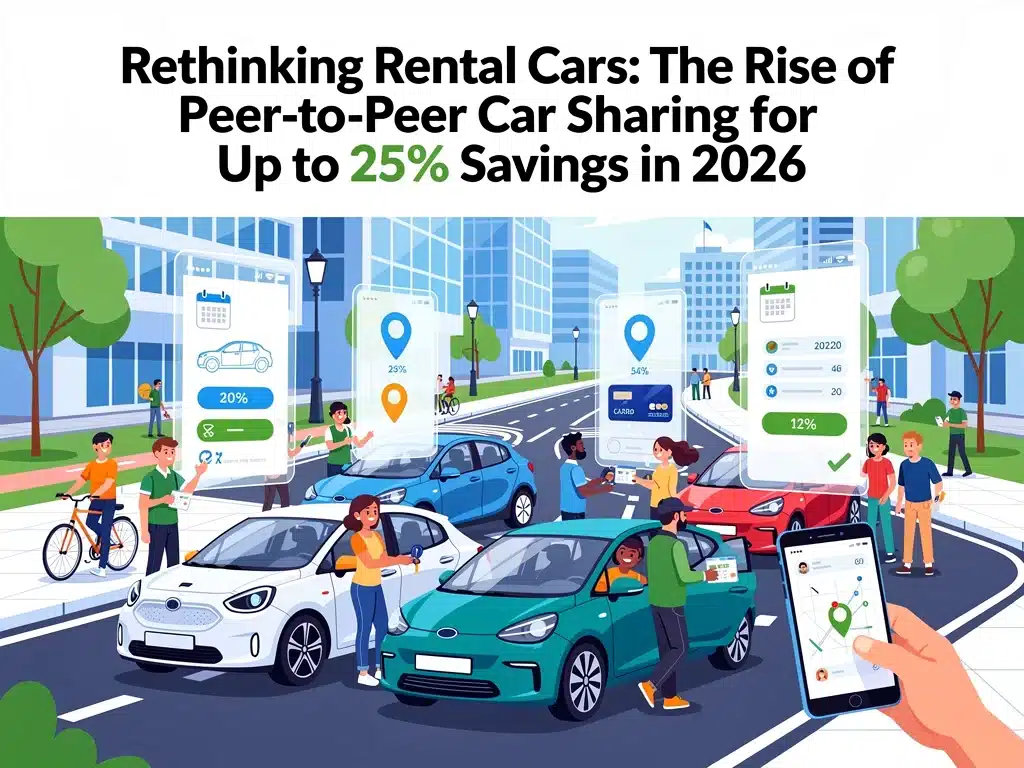 Rethinking Rental Cars: Peer-to-Peer Sharing for 25% Savings by 2026