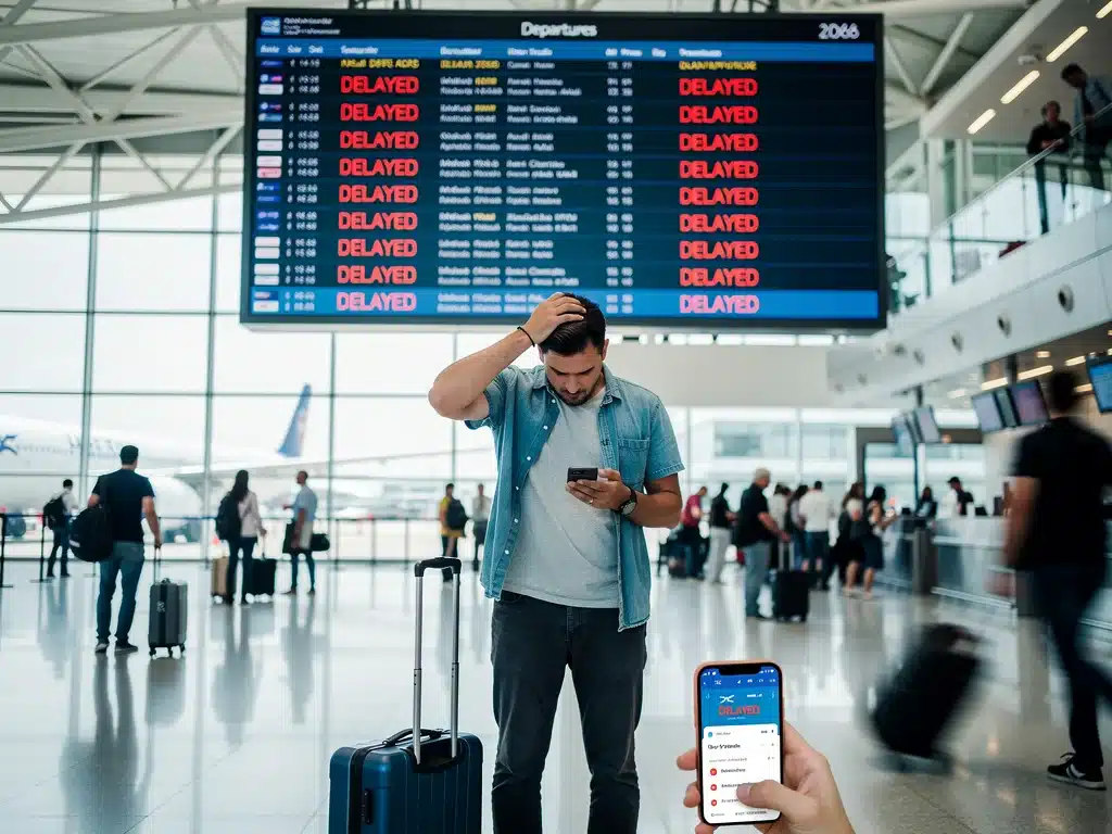 Navigating Flight Delays in 2026: Your 3-Step Action Plan for Compensation and Rebooking